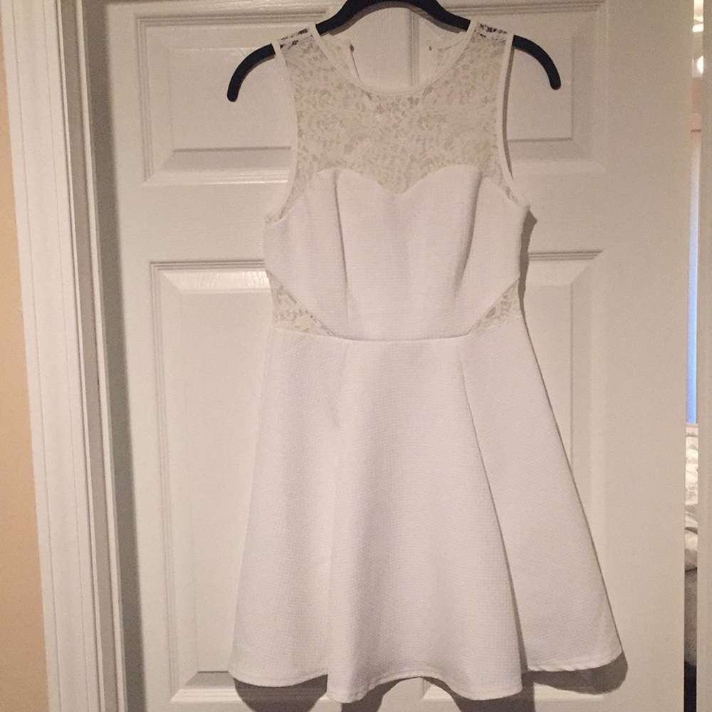 White dress
